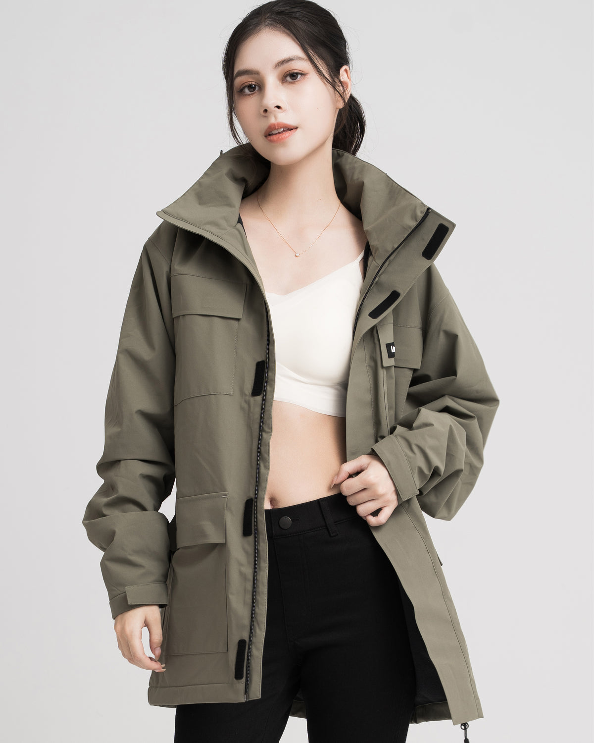 -16°C/3°F Kiiory Panoramic Graphene Cargo Jacket