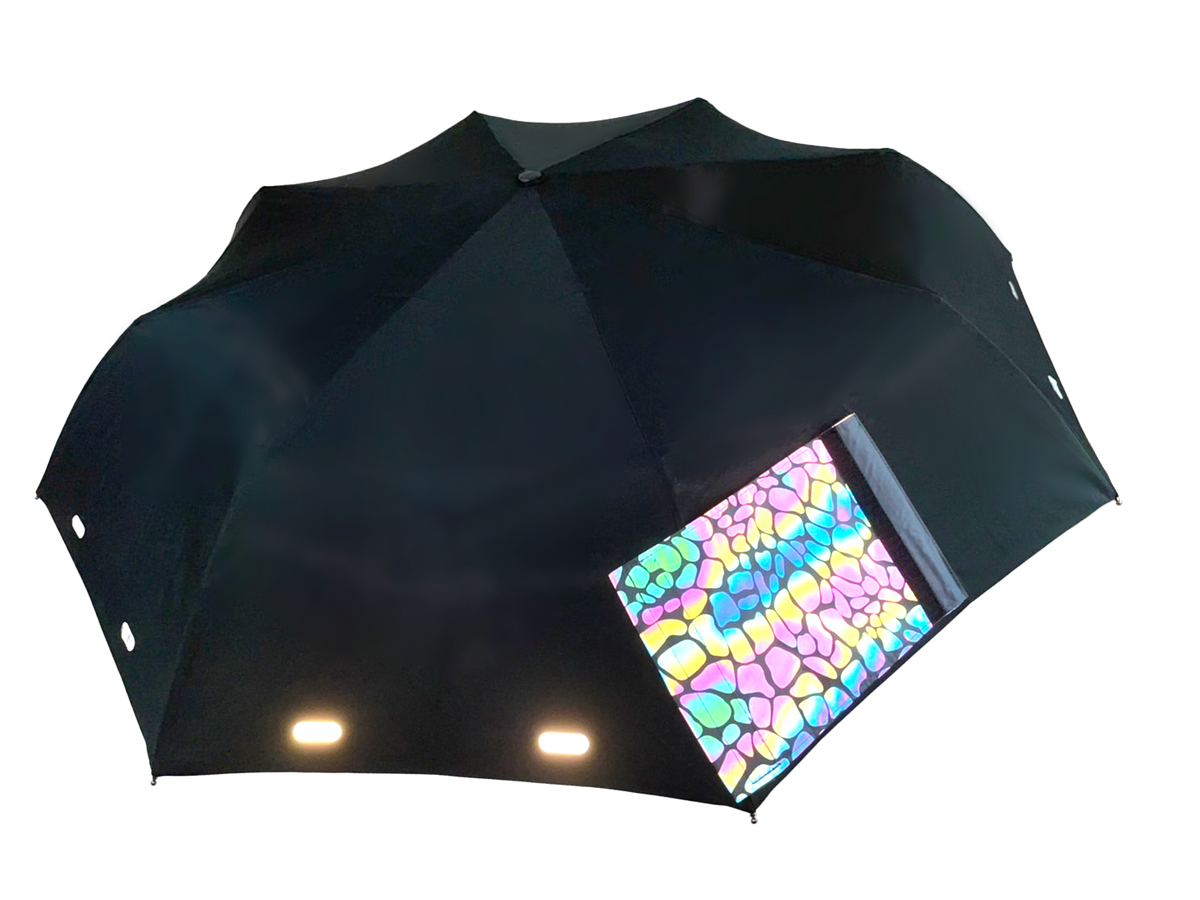 A.brolly TubeFlash-Road safe & easy fold umbrella