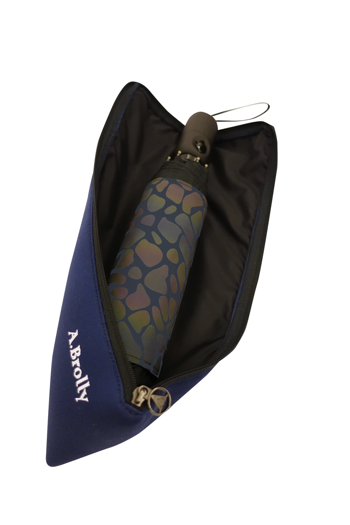 A.brolly TubeFlash-Road safe & easy fold umbrella