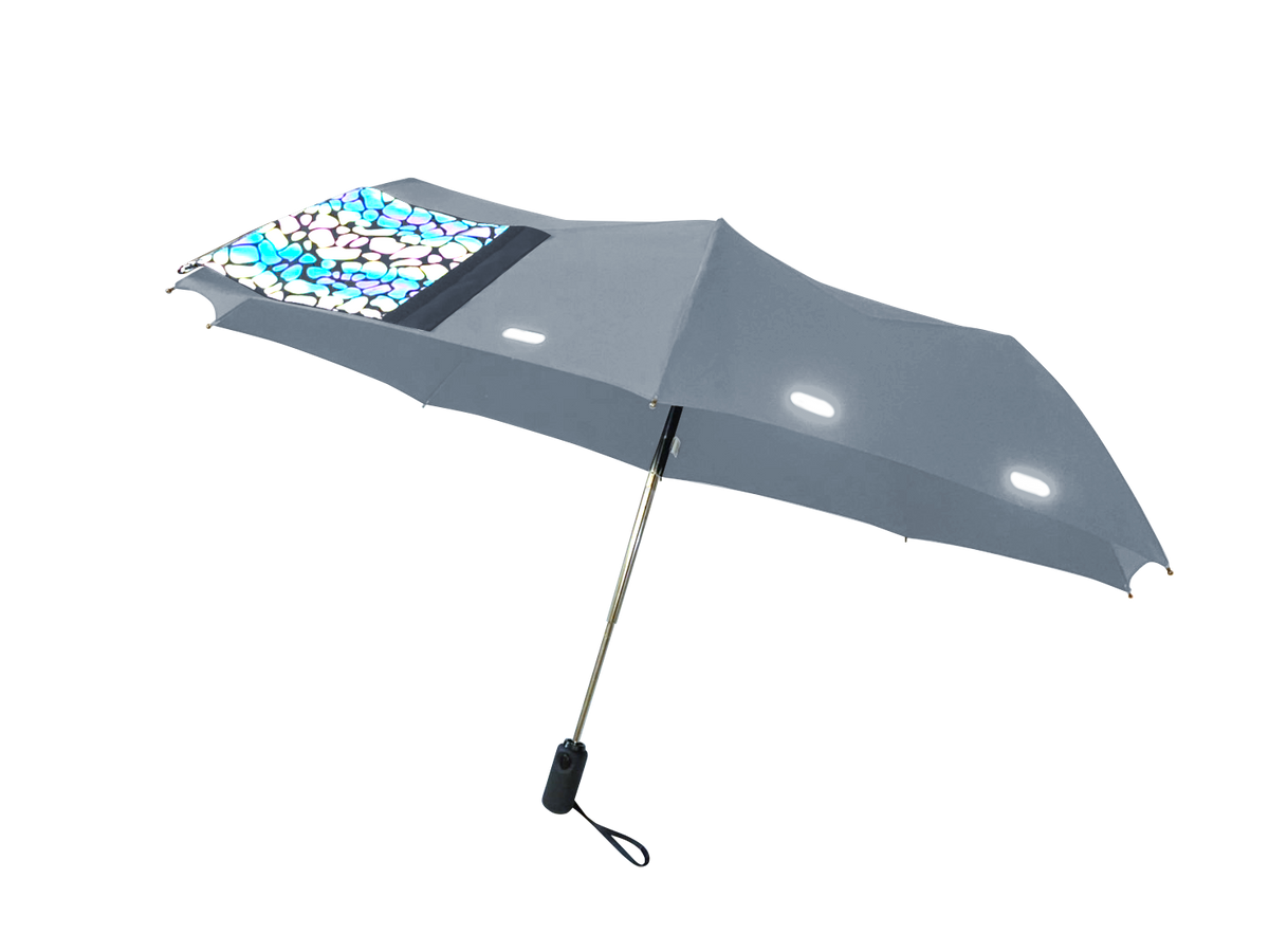 A.brolly TubeFlash-Road safe & easy fold umbrella
