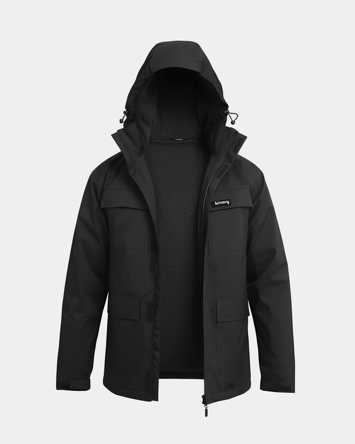 -16°C/3°F Kiiory Panoramic Graphene Cargo Jacket